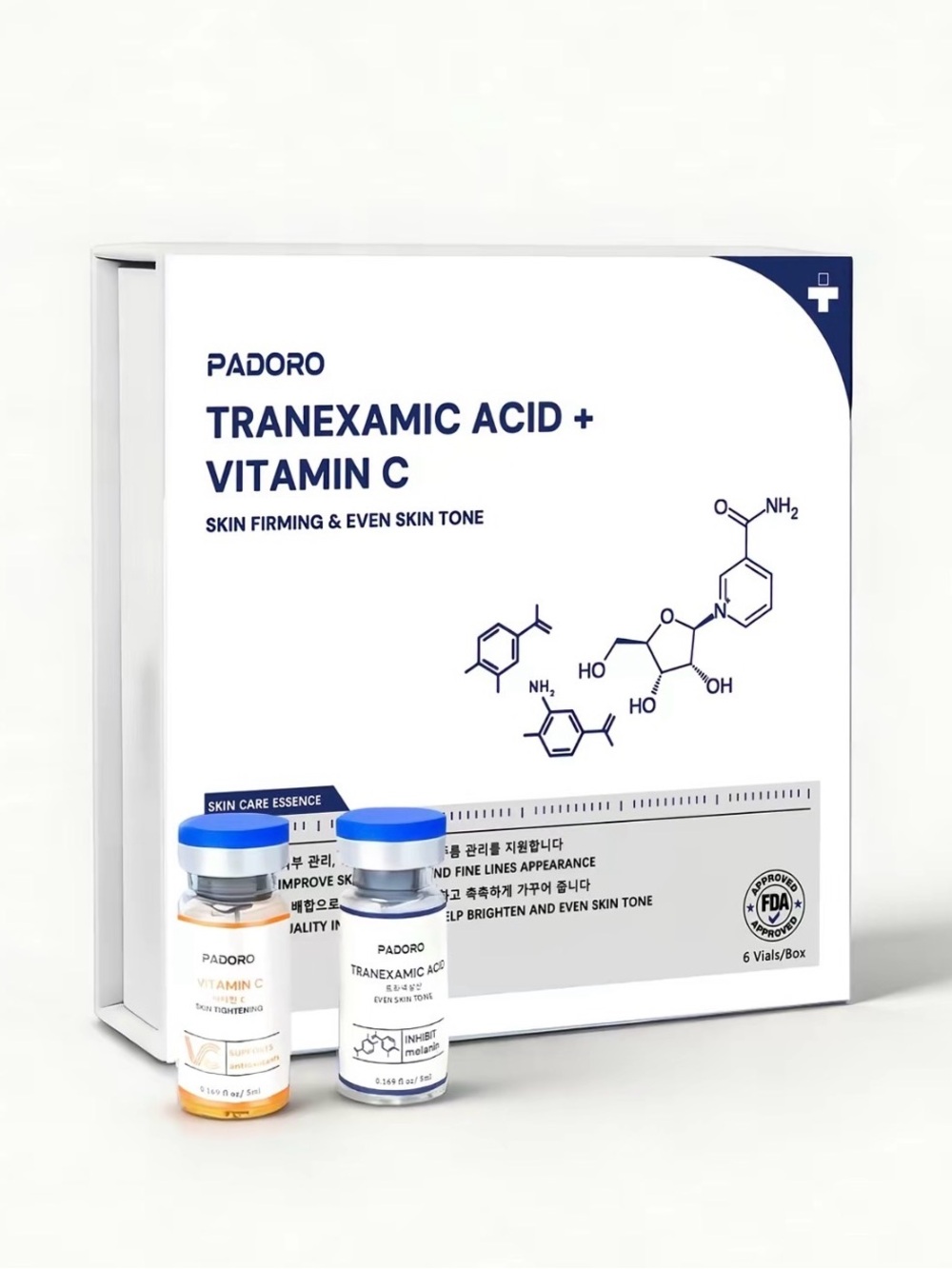 (UNISEX) PADORO - TRANEXAMIC ACID & VITAMIN C